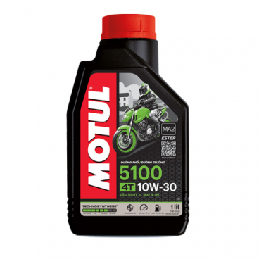 Nhớt Motul 5100 4T 10W-30 1L cho xe máy 4 thì Nhớt Motul 5100 4T 10W-30 1L cho xe máy 4 thì